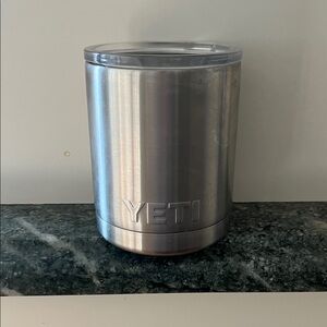 Yeti Stainless Steel Cooler Cup in Silver
